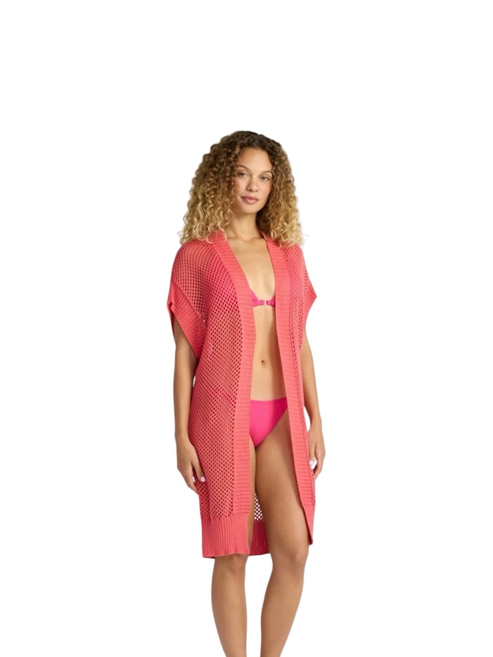 Open Front Crochet Ruana for Women from Time and Tru